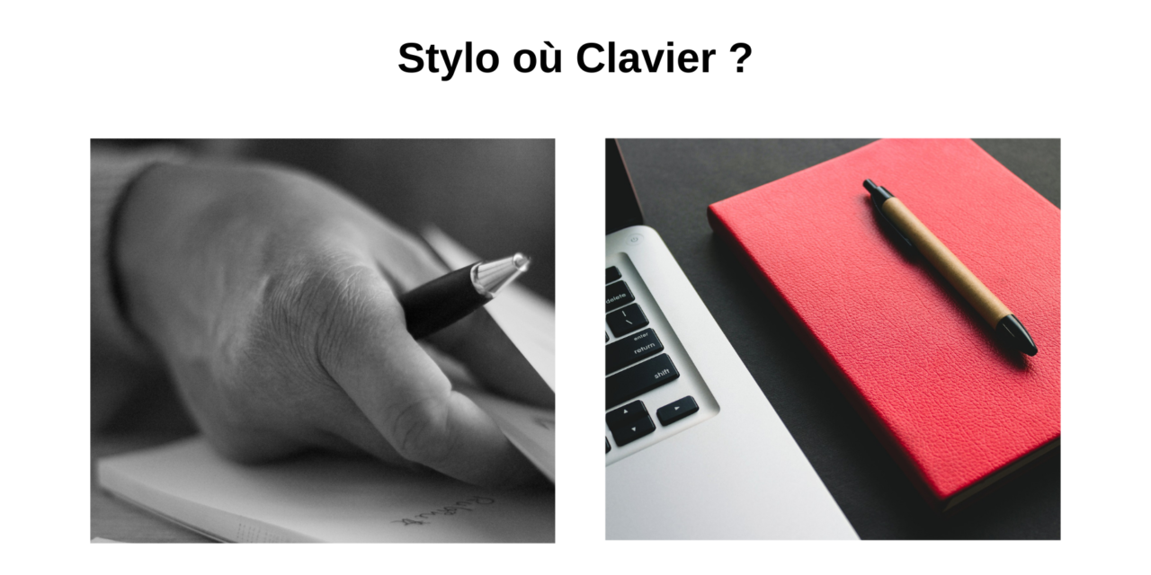 Bien écrire au travail : stylo ou clavier ?